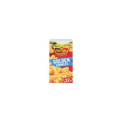 ORE IDA GOLDEN CRINKLES FRENCH FRIED POTATO 32 OZ