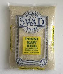 Swad Ponni Raw Rice 4 LBS