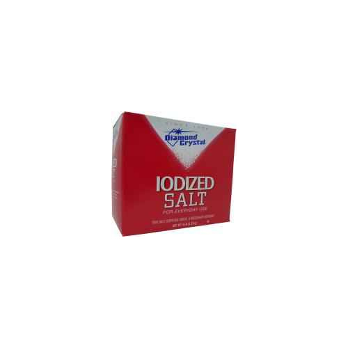 Diamond Crystal:Iodized Table 64 OZ