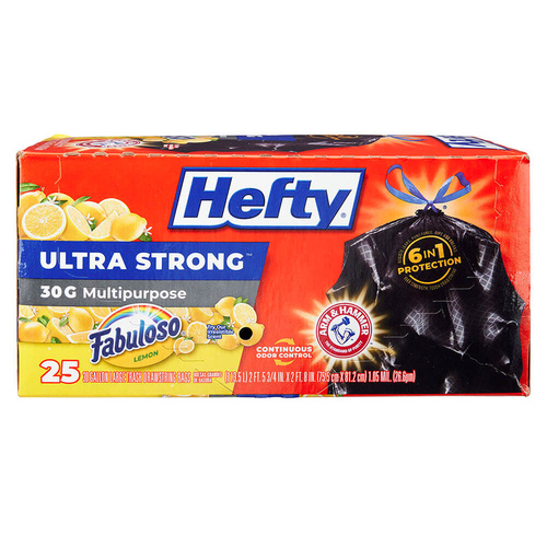 HEFTY FAB ULTRA MULT 25 COUNT