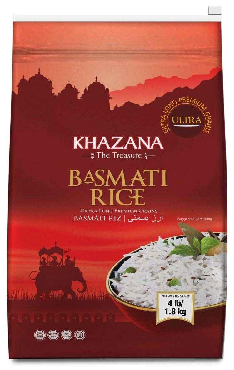 Khazana Basmati Rice Premium 4 LBS