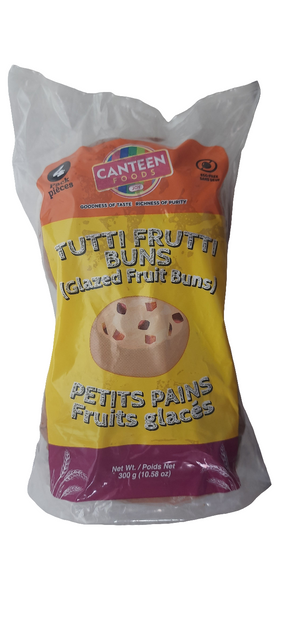 TUTTI FRUITTI BUNS CANTEEN 330 GM
