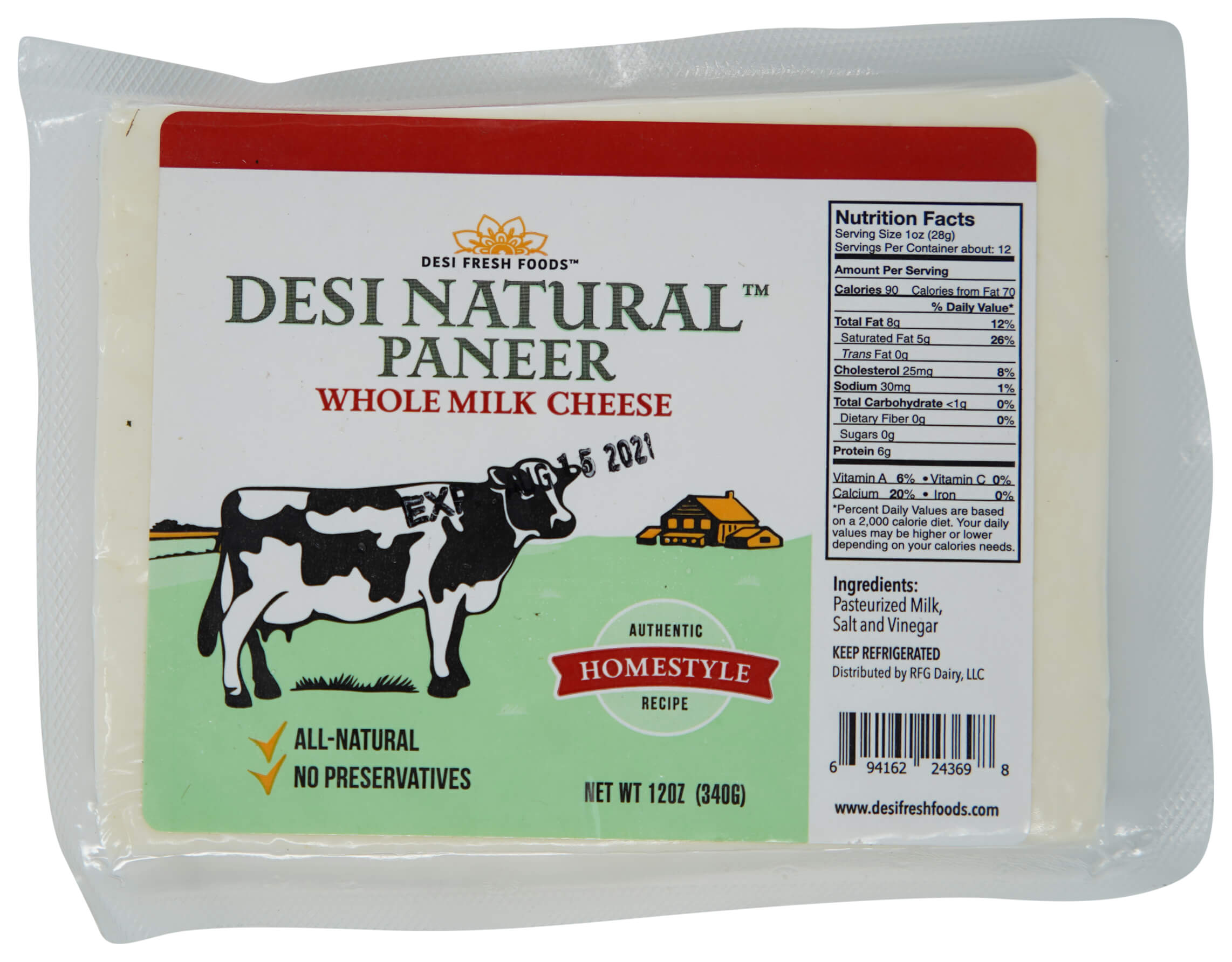 Desi Paneer 340 GM