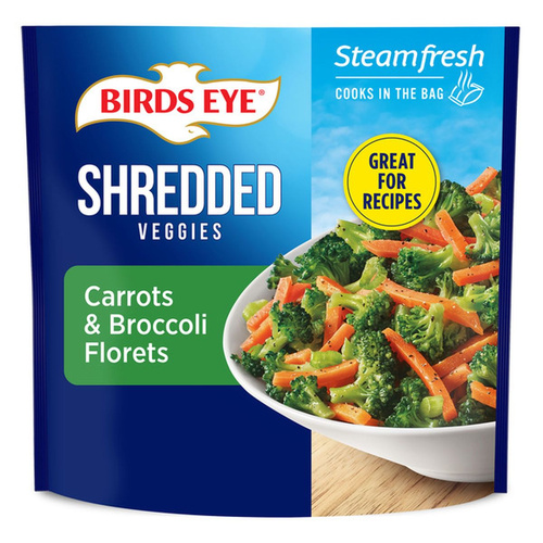 BE SHRED CARROT&BROC 10 OZ