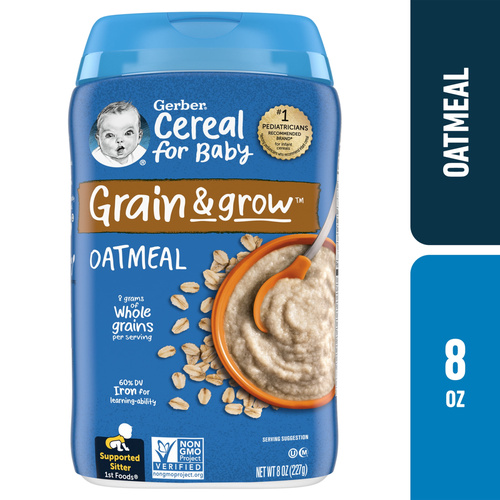 GERB OATMEAL CER CAN 8 OZ