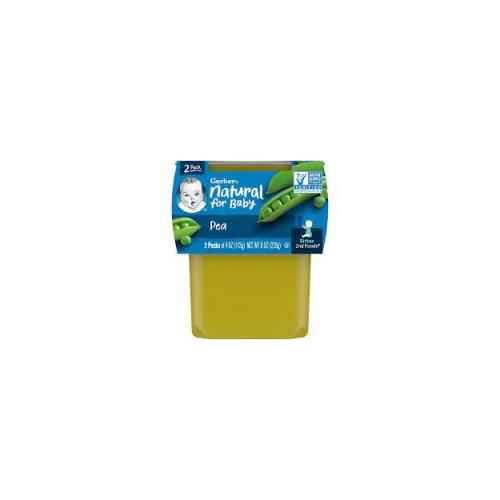 GERBER NATURAL 4 BABY PEA 8 OZ