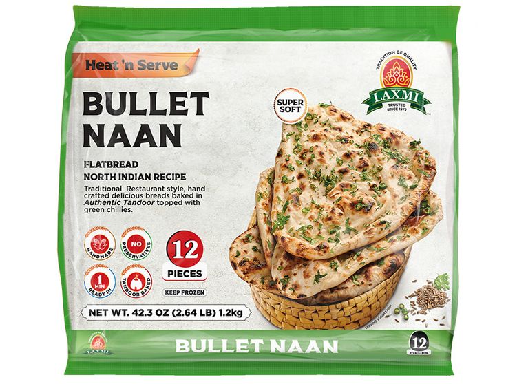 Laxmi Bullet Naan 42.03 Oz