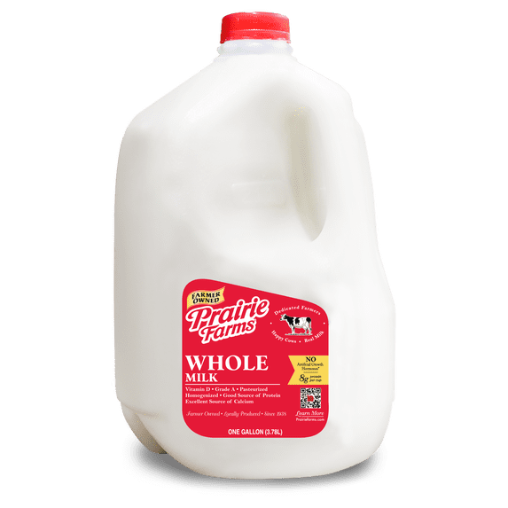 WHOLE MILK PRAIRIE FARMS 1 GALLON