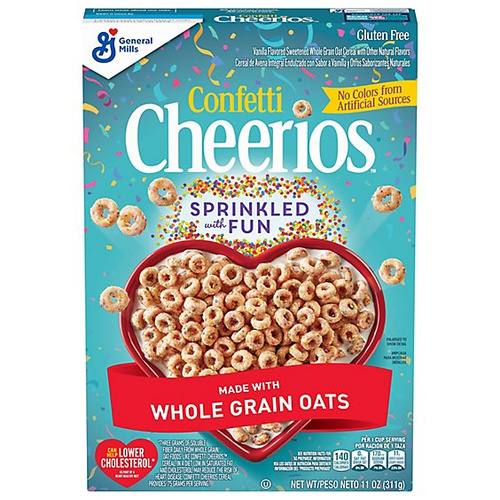 CHEERIOS CONFETTI 11 OZ