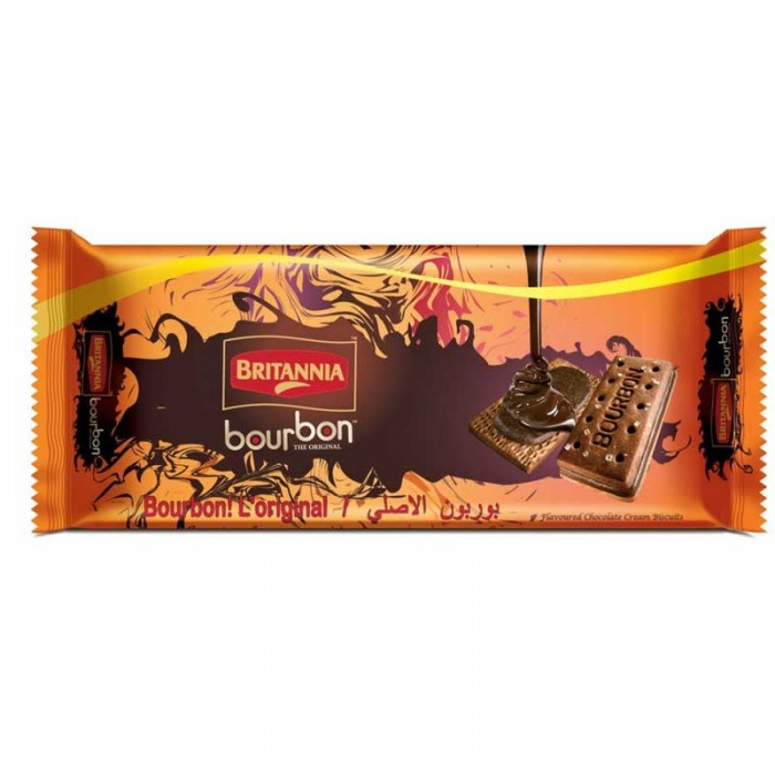 Britannia Bourbon Cream Biscuit 3.5 OZ