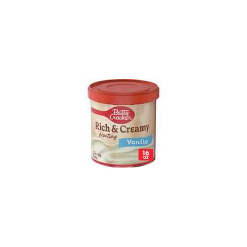 BETTY CROCKER FROSTING CREAMY VANILA 16 OZ