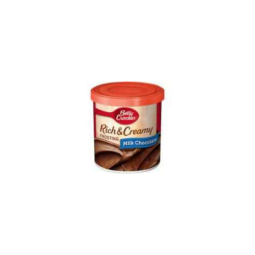 BETTY CROCKER FROSTING MILK CHOCOLATE 16 OZ