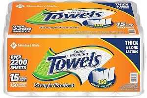 Member's Mark Towels 150sheets Paper Towel 1 ROLL