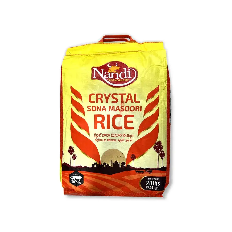 NANDI CRSONA MASOORI RICE  20 LBS