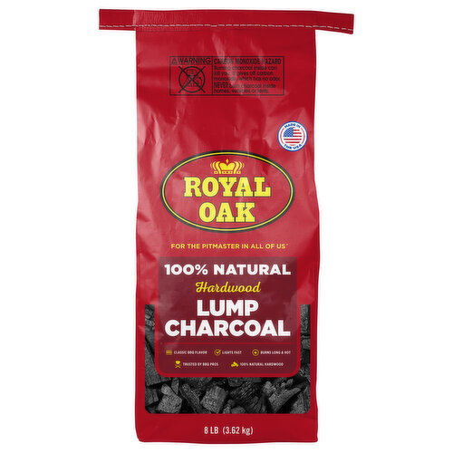 ROYAL NAT LUMP CHARC 8 LBS