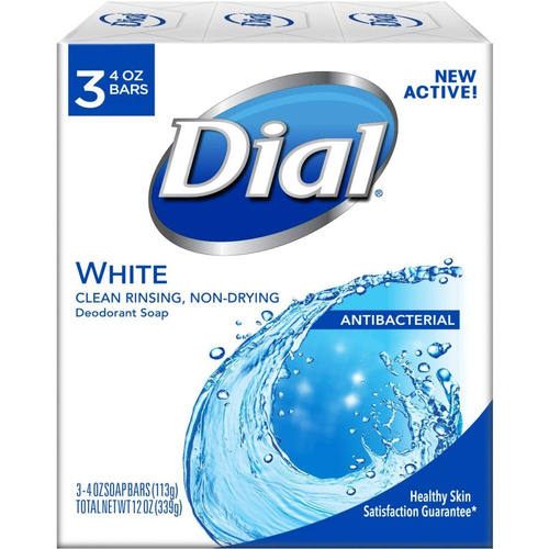 DIAL WHITE BATH 3PK      4Z 4 OZ
