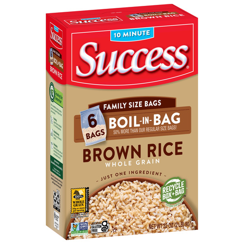 SUCCESS BROWN RICE/BAG  32Z 2 LBS