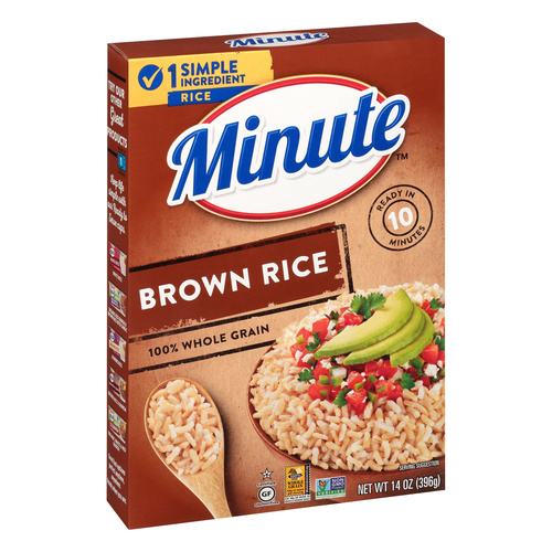 MINUTE BROWN RICE 14 OZ
