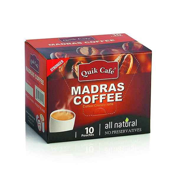 Quik Tea Madras Coffee 10 COUNT