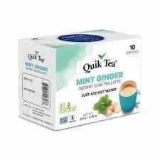 Quik Tea Mint Ginger Chai 10 COUNT