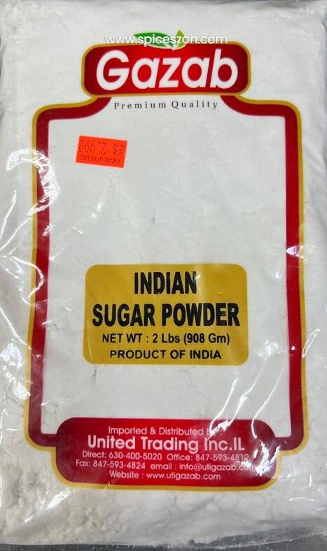 Gazab White Indian Sugar 2 LBS