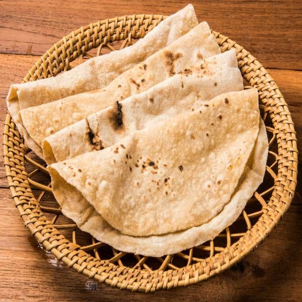 Whole Wheat Roti 12 Pcs