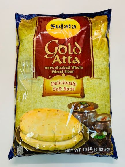 Atta   Sujata Gold Atta Whole Wheat 10 Lbs