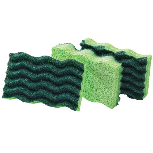 M S HEAVY DUTY CELLU SPONGES 3PK 3 COUNT