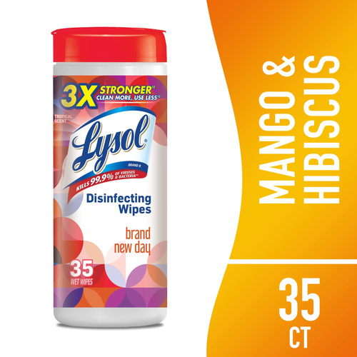 LYSOL WIPES MANGO HI 35 COUNT