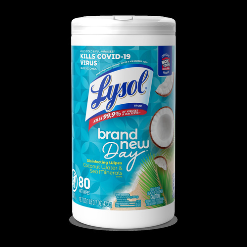 LYSOL WIPES NEW DAY 80 COUNT