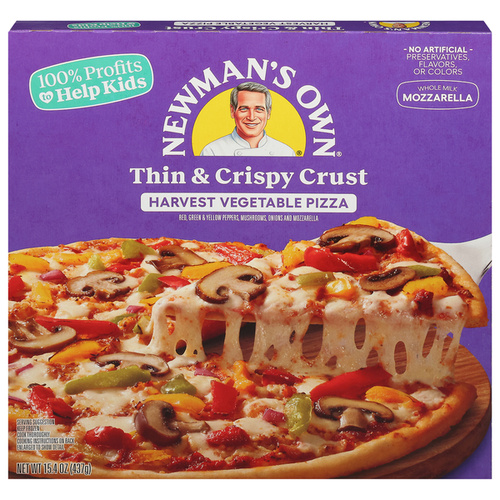 NEWMANS HARV VEG PIZ 15.4 OZ