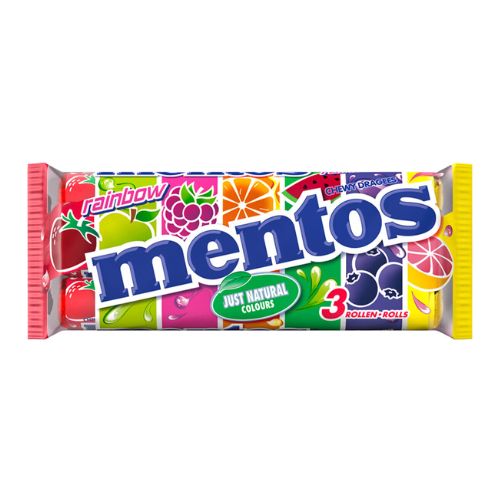 Rainbow Mentos Gum 1 EACH