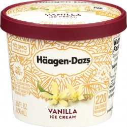 HAAGEN DAZS VANILLA 414 ML