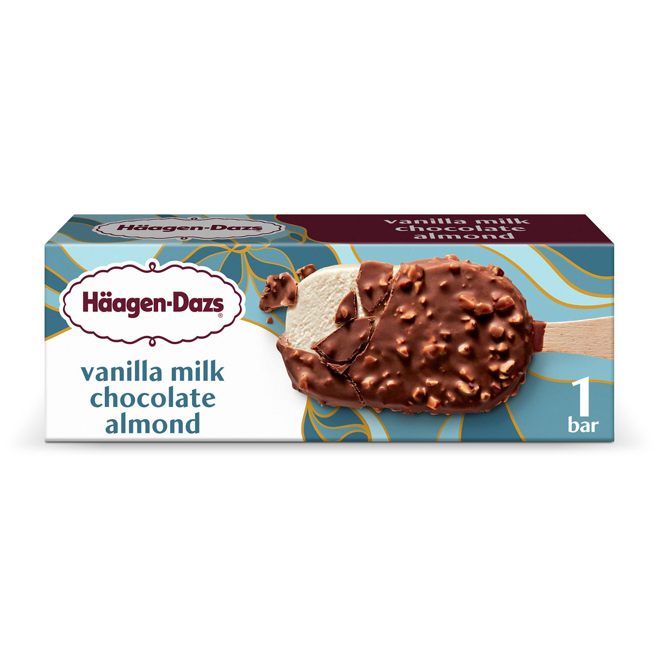 Haagen Dazs Vanilla Almond Bar 3 Floz