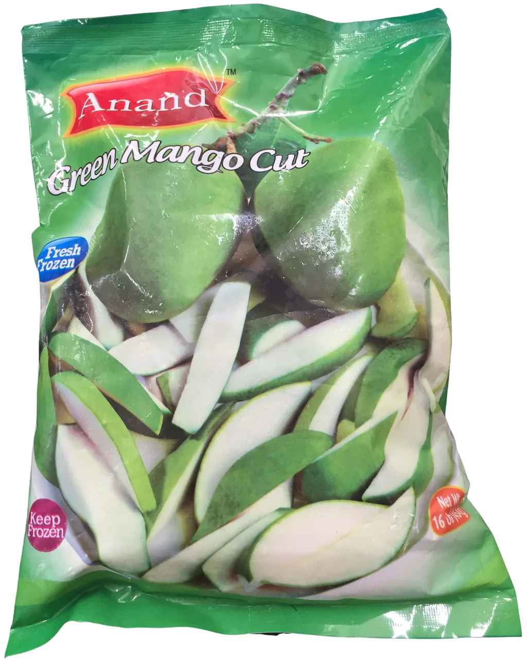 ANAND GREEN MANGO CUT 16 OZ