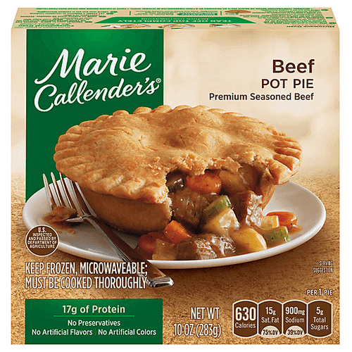 MCAL BEEF POT PIE 10 OZ