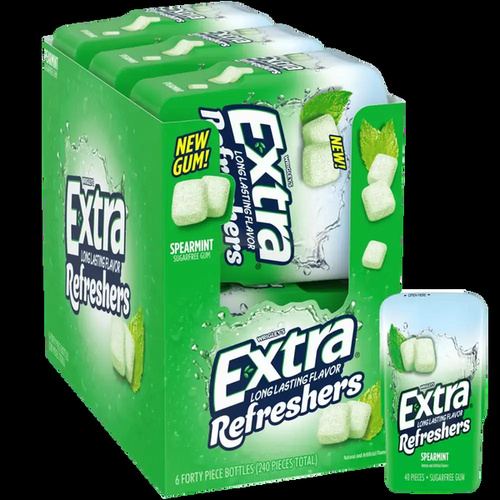 EXTRA REFRESHERS SPEARMINT 40 PCS