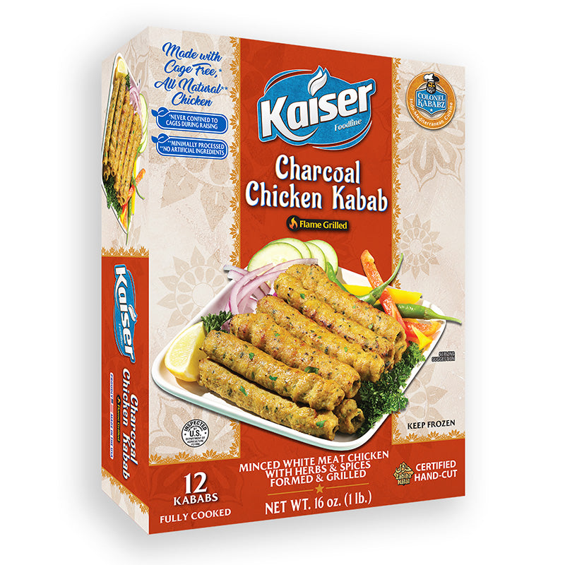 Colonel Kababz (charcoal Chicken Kabab) 16 Oz