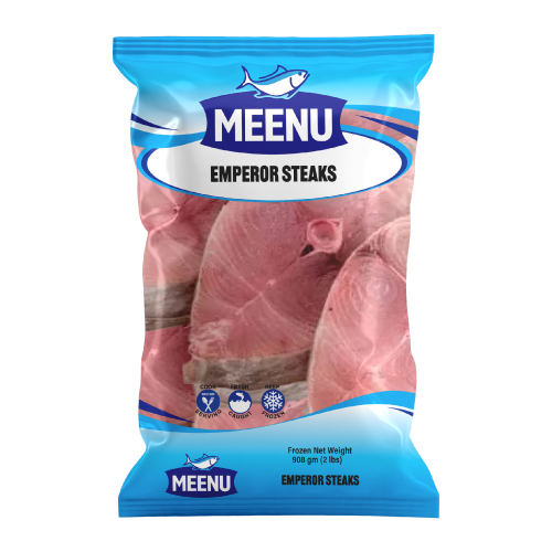 MEENU EMPEROR STEAKS 2 LB