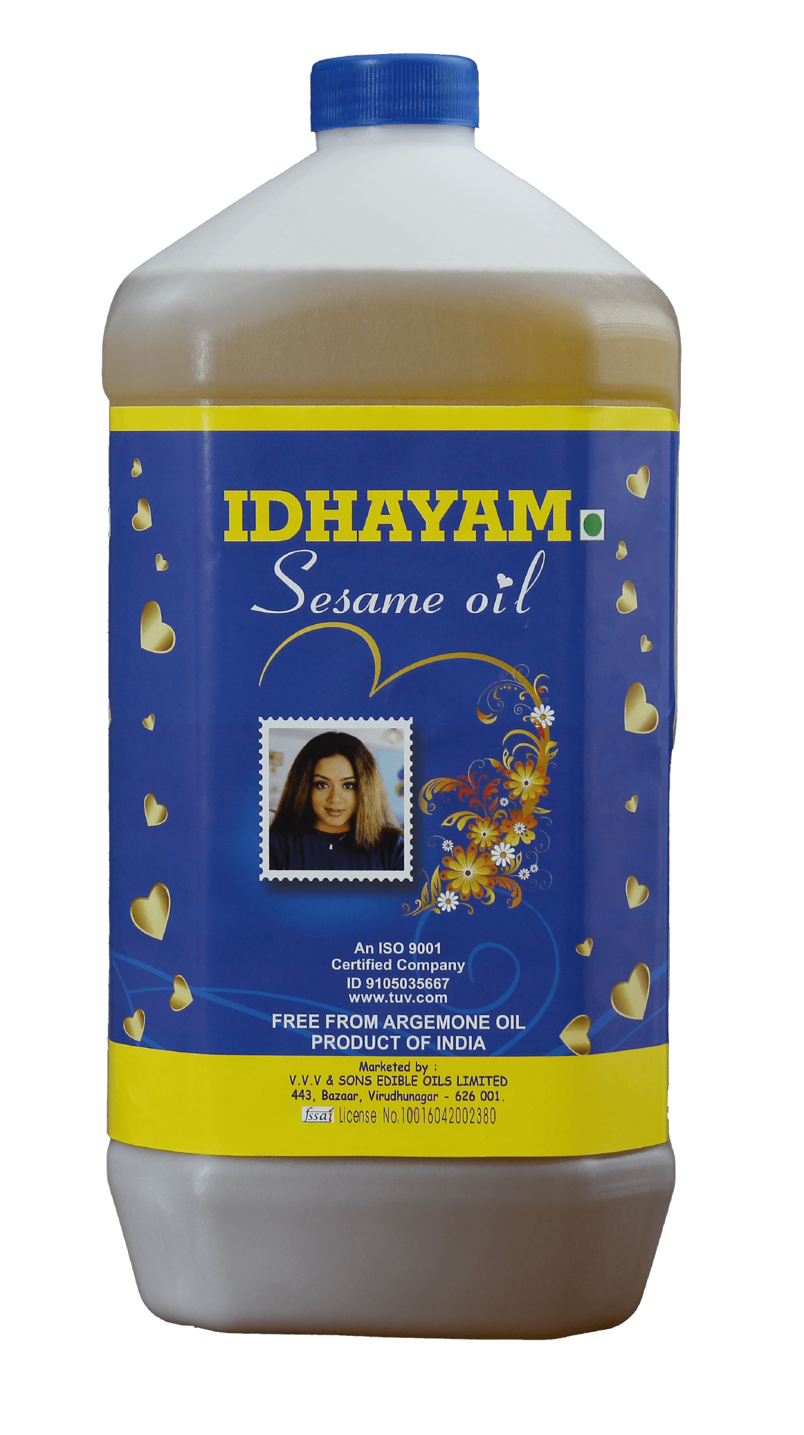 IDHAYAM GINGELLY OIL 5 LTR