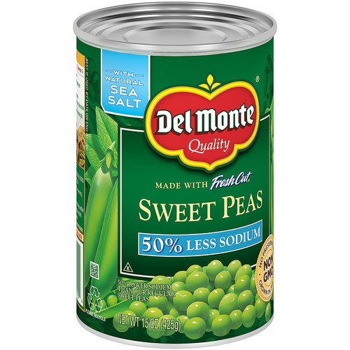 DM LESS SALT SWT PEA 15 OZ