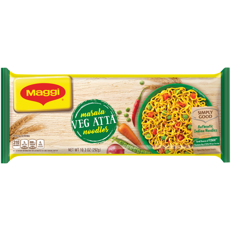 Maggi Veg Atta Noodles 4 PACK