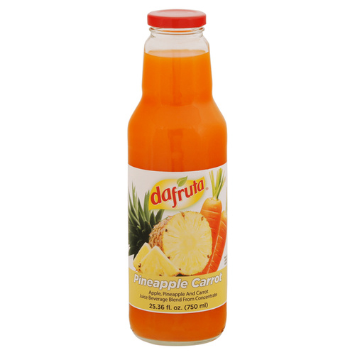 DAFRUTA PINEAPPLE CARROT JUICE 25.36 OZ