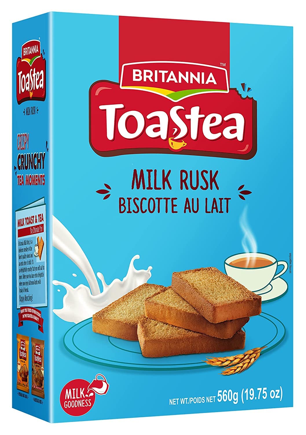 Rusk   Britannia Milk Rusks 19.75 OZ