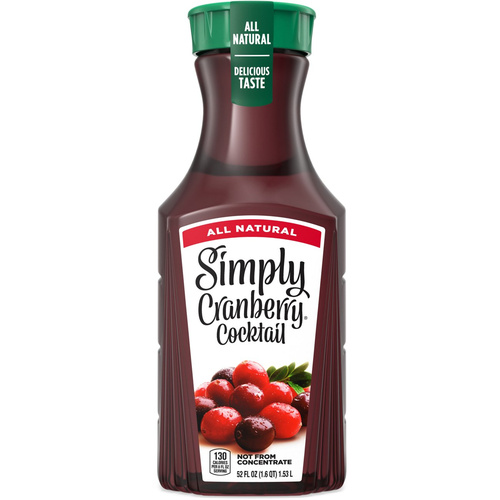SIMPLY CRANBERRY COCKTAIL 340 ML