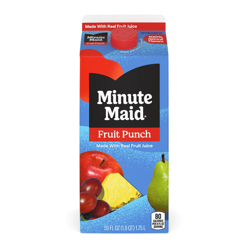 MINUTE MAID FRUIT PUNCH 12 FLOZ