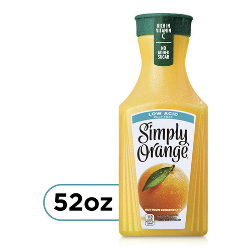 SIMPLY OJ LOW ACID 52 OZ