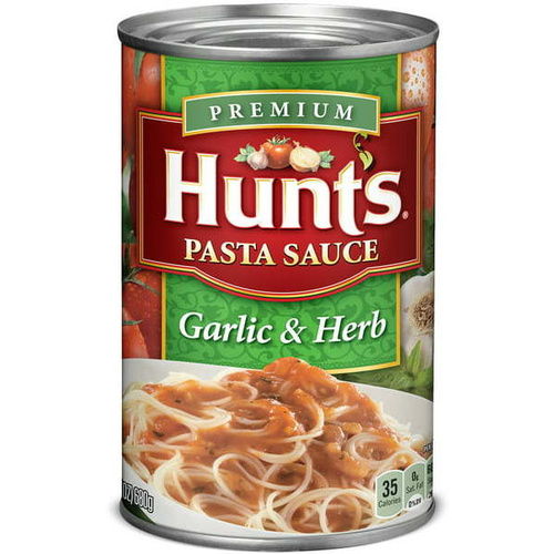 Hunt's Garlic And Herb Pasta Sauce 24 OZ