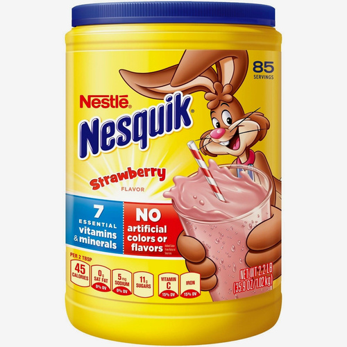 NESQUICK STRAWBERRY     35Z 35 OZ