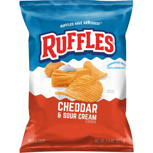 RUFFLES CHEDDAR & SOUR CREAM 226.8 GM